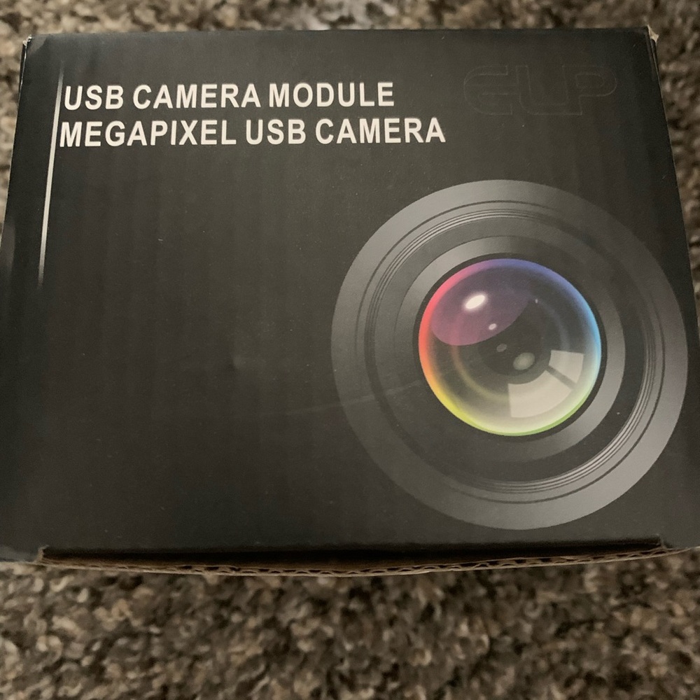 Elp 2.0 mega pixel usb camera